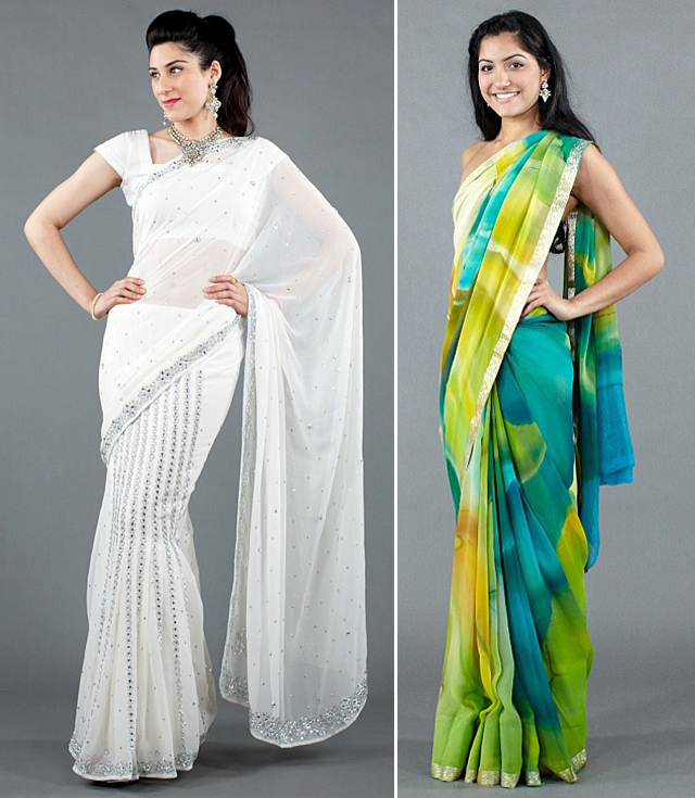  48 and Luxemi's Painted Saree with Zari Border by Satya Paul 98